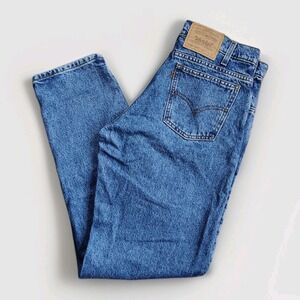 Vintage Levis 550 Orange Tab Relaxed Fit Tapered Leg Jeans Mens 33x32